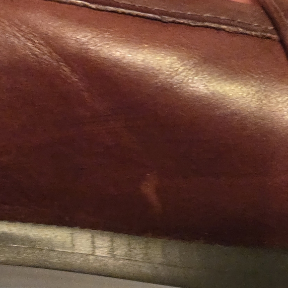 Enzo Angiolini Brown Leather Slip On Loafers - Picture 11 of 11